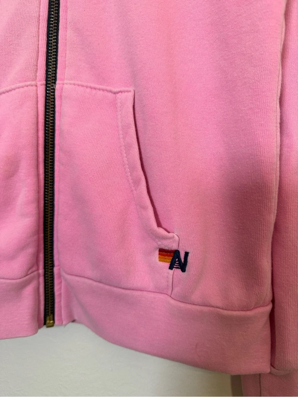 Aviator Nation Bolt Heart Zip Hoodie